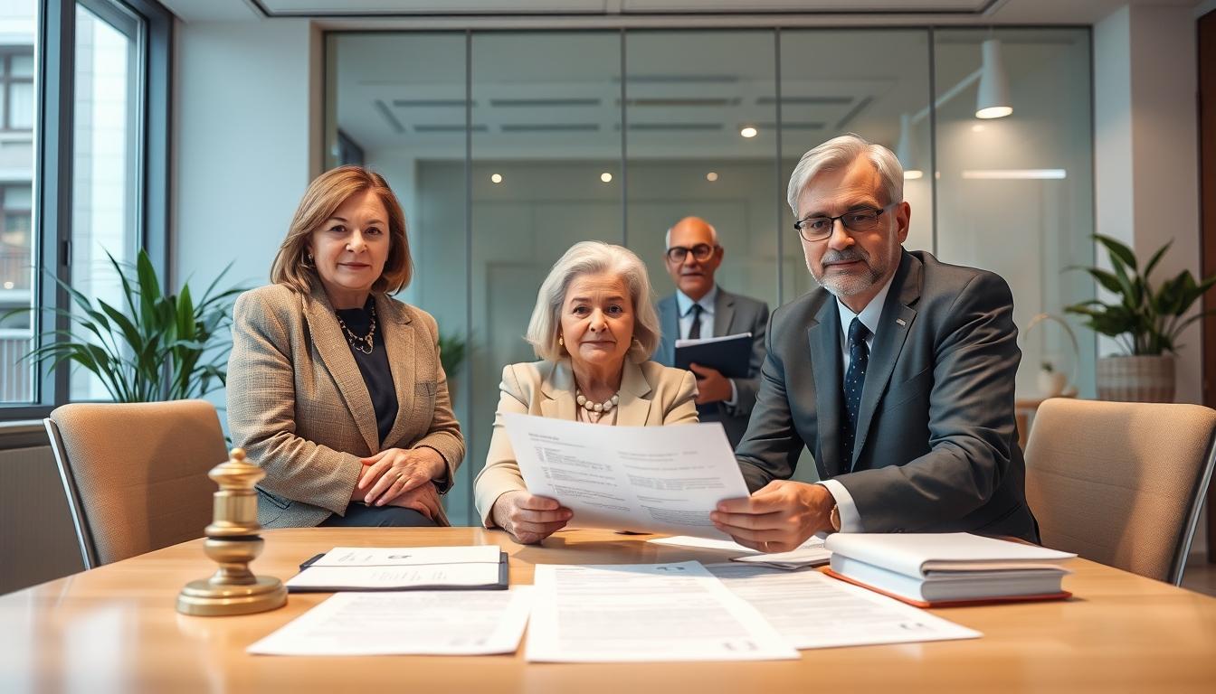 Senior legal support team